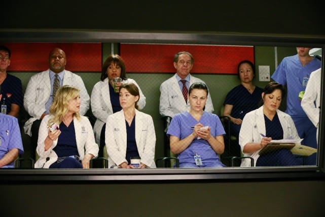 Watching From the Gallery - Grey's Anatomy Season 11 Episode 19