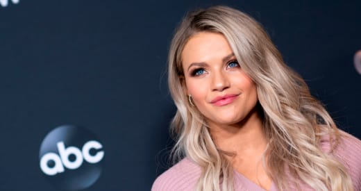 US professional dancer Witney Carson attends the Dancing With The Stars - 2019 top 6 finalist event,