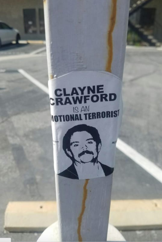 A Flyer From The Set