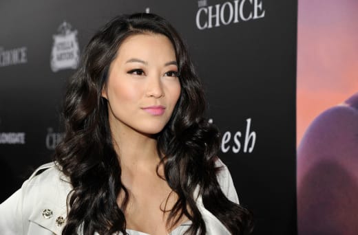 Arden Cho attends the premiere of Lionsgate's "The Choice" 