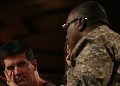 Simon Cowell American Idol Hollywood Audition Photos 1