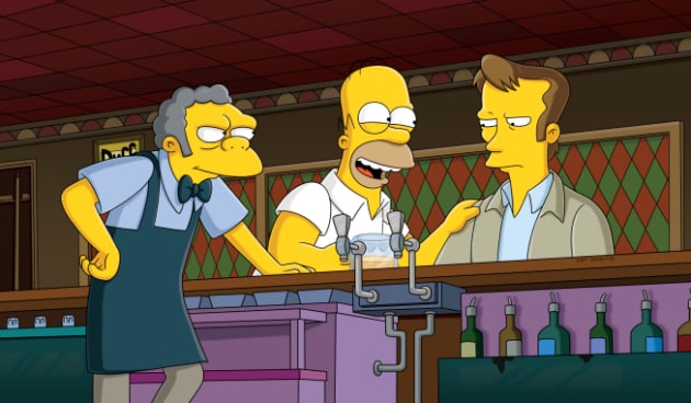 Kiefer Sutherland on The Simpsons