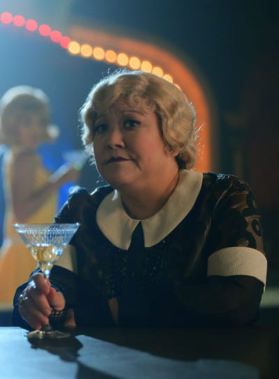 Madame Frau at the bar - Schmigadoon! Season 2 Episode 5