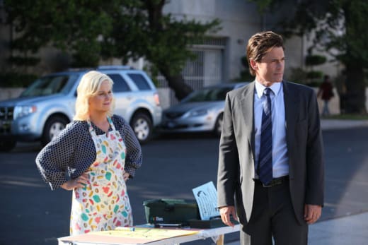 Chris and Leslie