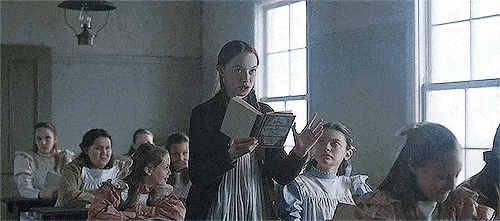 Anne and Gilbert in School