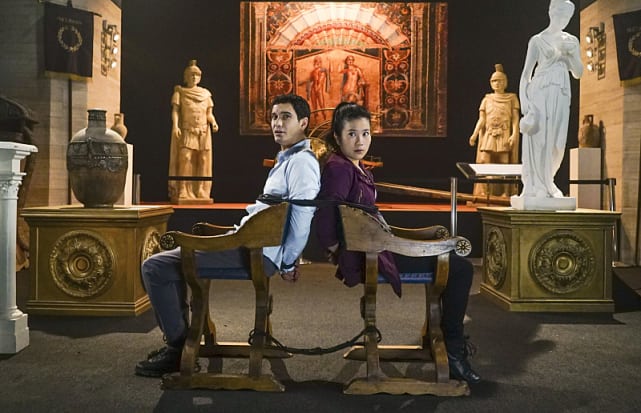 The museum heist scorpion