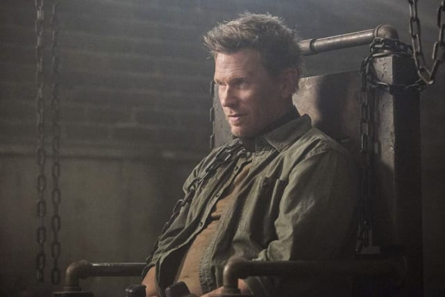 Lucifer stays seated - Supernatural Season 12 Episode 15