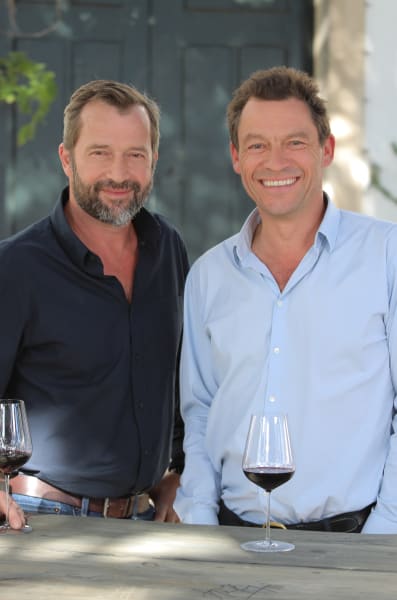 James Purefoy and Dominic West of The Wine Show