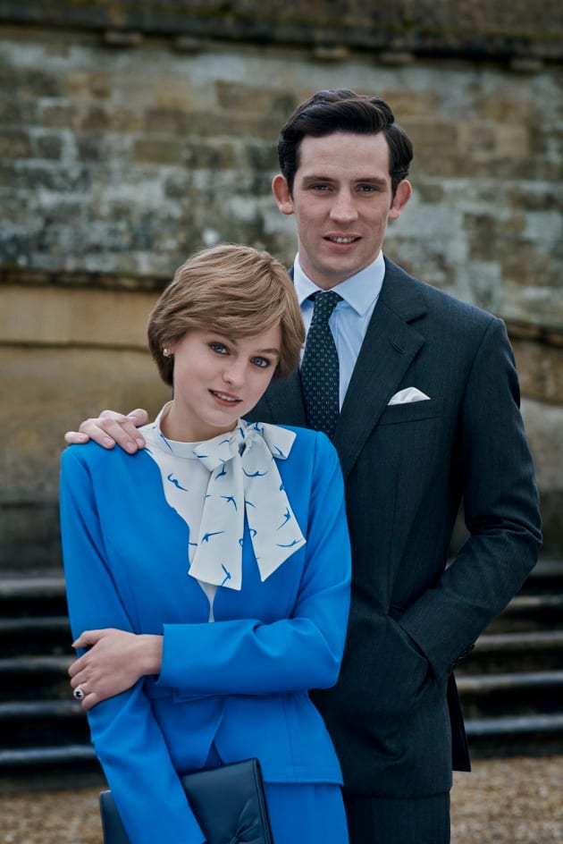 Prince Charles and Princess Diana of The Crown