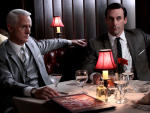 Don Draper and Roger Sterling