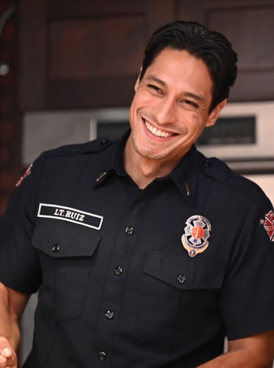 Theo Smiles -tall - Station 19 Season 5 Episode 6