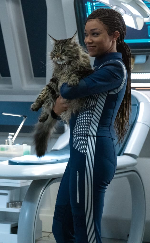 Grudge and Burnham - Star Trek: Discovery Season 3 Episode 11