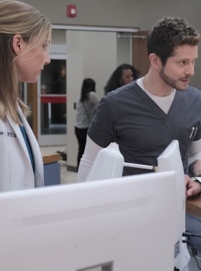 Looking into Jessie's Death - tall - The Resident Season 3 Episode 5