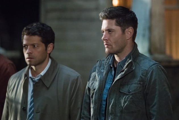 Dean refuses to leave - Supernatural Season 12 Episode 23