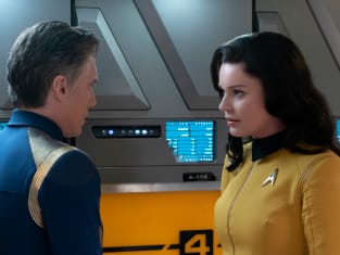 Pike and Number One - Star Trek: Discovery Season 2 Episode 4
