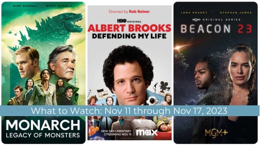 What to Watch November 11, 2023