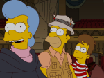 Homer and his Mother
