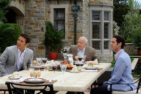 Ed Asner on Royal Pains