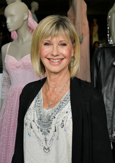 Olivia Newton-John attends the VIP reception for upcoming "Property of Olivia Newton-John Auction Event 