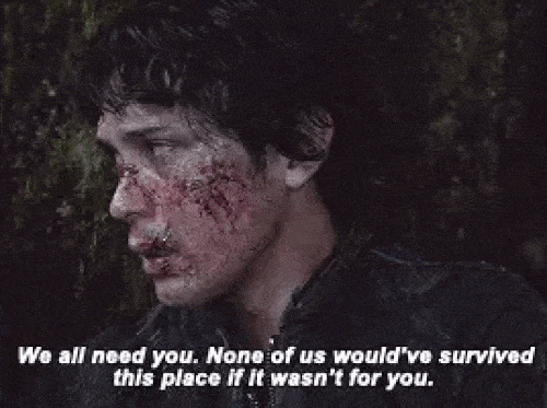 Bellamy and Clarke Getting Honest - The 100 Season 1 Episode 8