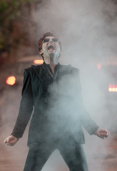 Steamy Crowley - Good Omens Season 2 Episode 1