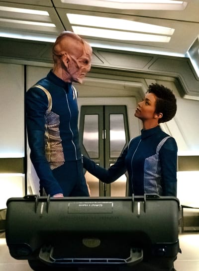 Saru vs. Burnham - Star Trek: Discovery Season 1 Episode 5