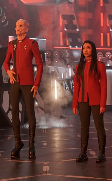 Saru and Burnham - Star Trek: Discovery Season 4 Episode 12