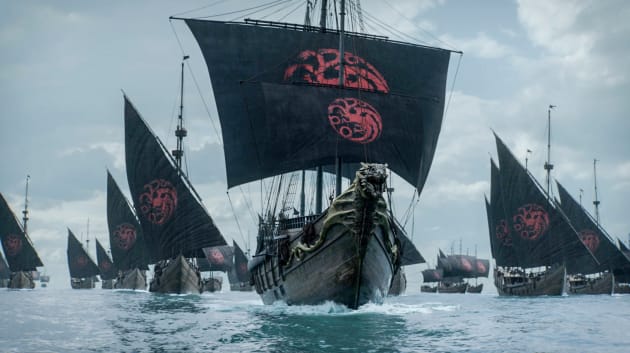 The Targaryen Fleet - Game of Thrones Season 8 Episode 4