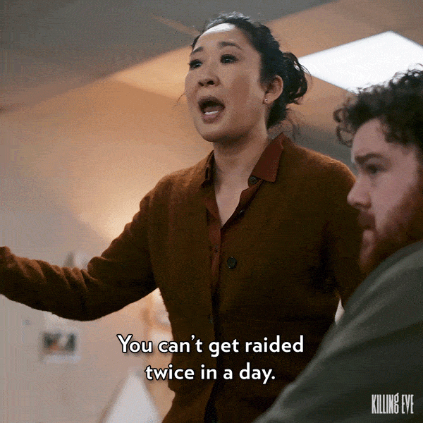 Eve's Raid Comment - Killing Eve Season 3 Episode 7