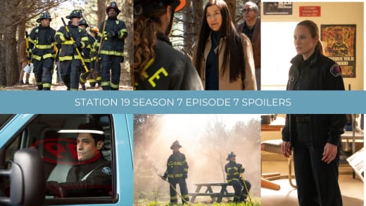 Station 19 Season 7 Episode 7 Spoiler Collage