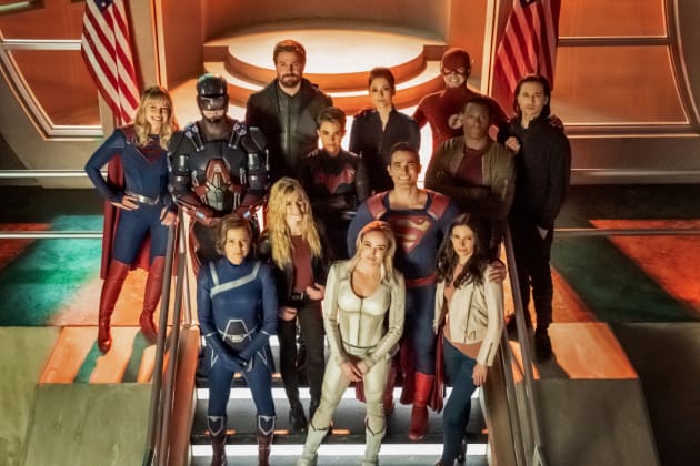 Heroes BTS - Supergirl Season 5 Episode 9