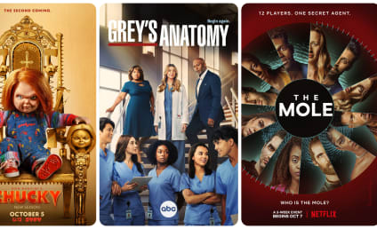 What to Watch: Chucky, Grey's Anatomy, The Mole