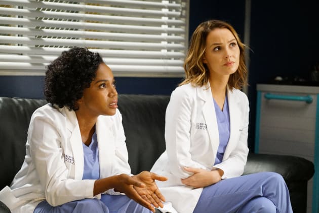 Stephanie and Jo - Grey's Anatomy Season 12 Episode 4