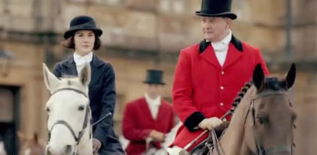 Fox hunt downton abbey