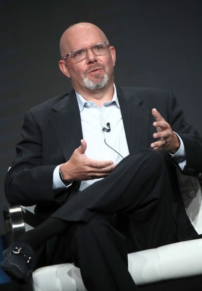  Marc Guggenheim of 'Carnival Row' speaks onstage during the Amazon Prime Video segment of the Summer 2019 Television Critics Association Press Tour 