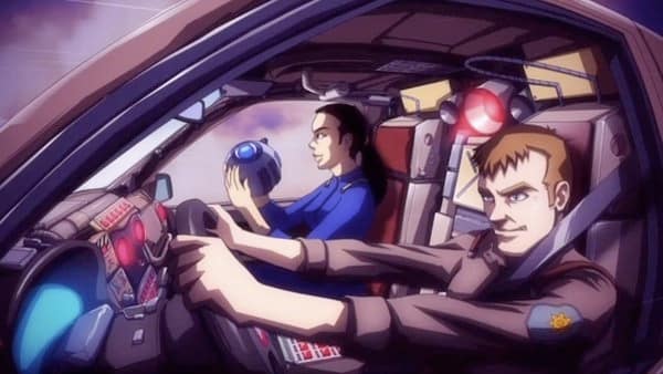 Japanese Animated Carter and Lupo