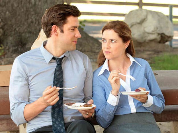 Pam and Jim