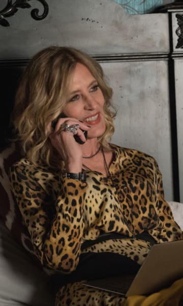 Sheryl on the phone - EVIL Season 1 Episode 5