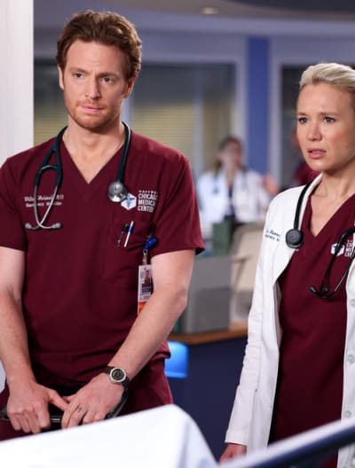 Will and Stevie / Tall - Chicago Med Season 7 Episode 2
