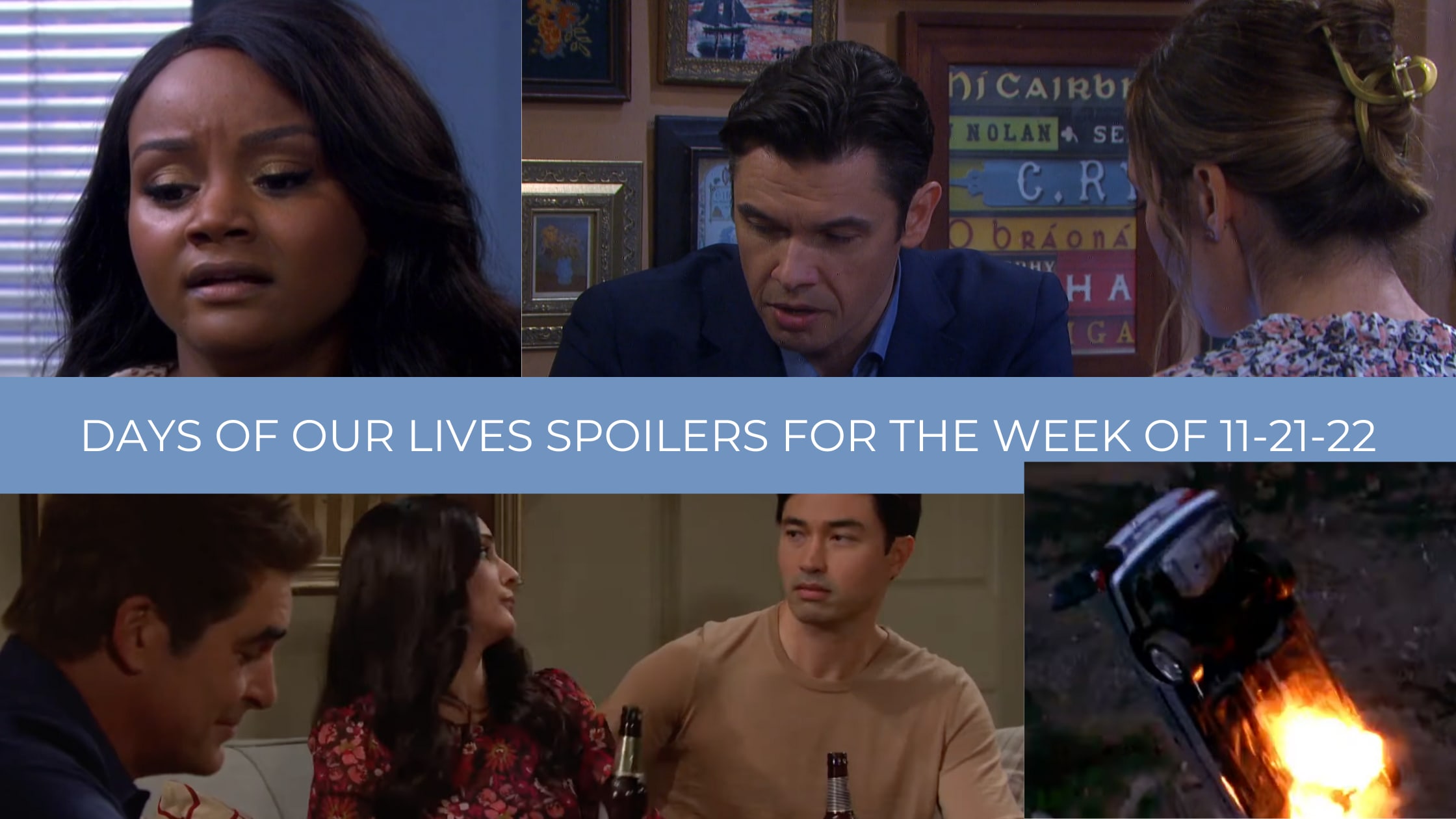 Days of Our Lives Spoilers for the Week of 11 21 22 A Dramatic