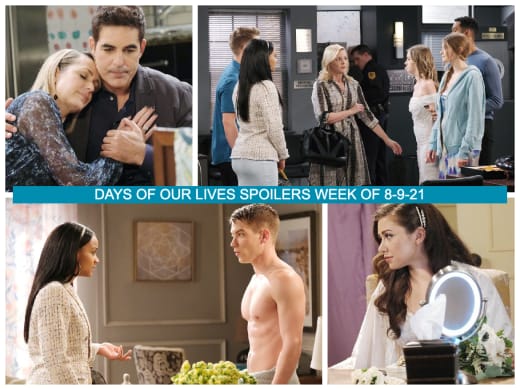 Spoilers for the Week of 8-09-21 - Days of Our Lives