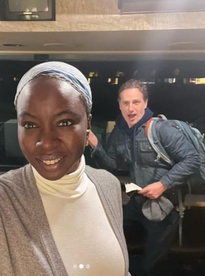 Danai Gurira and Andrew Lincoln Prepare for the Spinoff