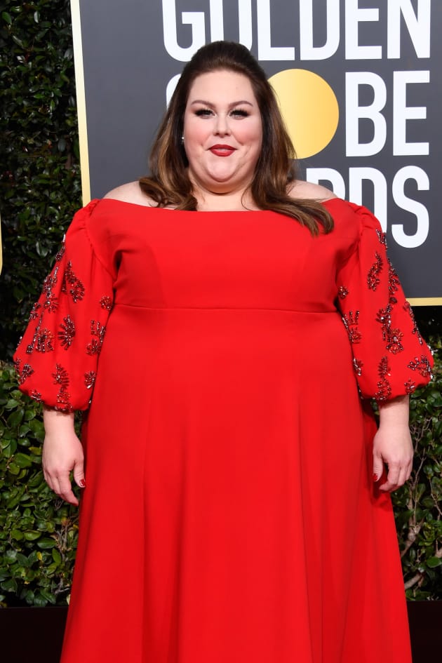 Chrissy Metz Attends Golden Globes