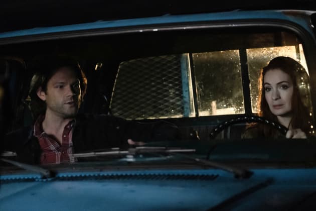Sam And Charlie Talk - Tall - Supernatural Season 14 Episode 6