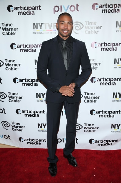 Charles Michael Davis Attends Movie Screening