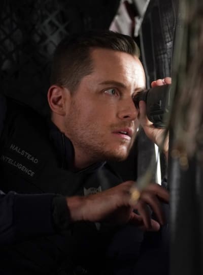 Halstead Keeps and Eye Out -tall - Chicago PD Season 9 Episode 8