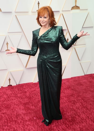 Reba McEntire attends the 94th Annual Academy Awards at Hollywood