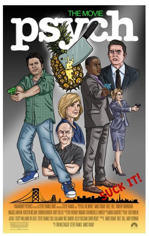 Psych: The Movie - USA - 8/7c - 12/7