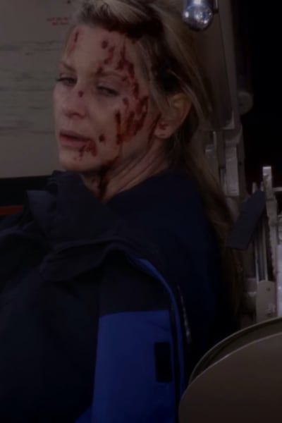Arizona in Plane Crash - Grey's Anatomy Season 8 Episode 24