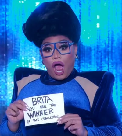Brita as Michelle Visage - RuPaul's Drag Race Season 12 Episode 7